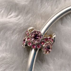 Chamilia Sterling & Swarovski Daisy Bouquet Charm